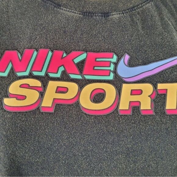 Nike Womens Sportswear Cotton Logo T-Shirt,Black,X-Small - Picture 5 of 16